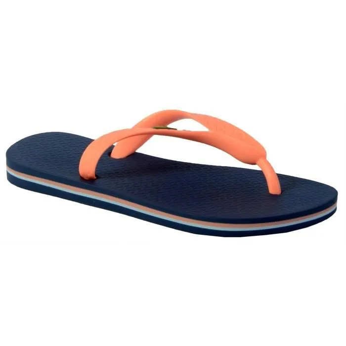 Tong Ipanema Junior Class Brasil 2 - Blue Pink Starck-2