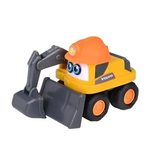 Véhicule de chantier - DICKIE TOYS - VOLVO BUILDER TEAM - 12 cm - 3 couleurs assorties - A partir de 1 an-0