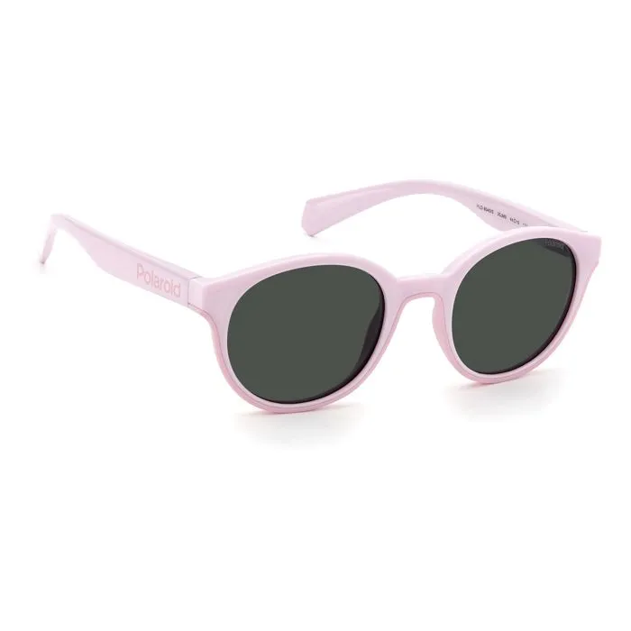 Lunettes de Soleil POLAROID KIDS PLD 8040/S 44/19/125 35J PINK POLYCARBONATE FRAMES KIDS POLAROID KIDS PLD 8040/S PINK-1