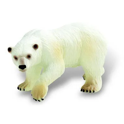 Figurine Ours Polaire - BULLYLAND Deluxe - 13.5 x 8 cm - Pour Enfant dès 3 ans-0