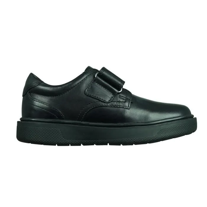 Chaussures d'école - Geox - J Riddock B G - Cuir - Noir - Confortable et respirant-2