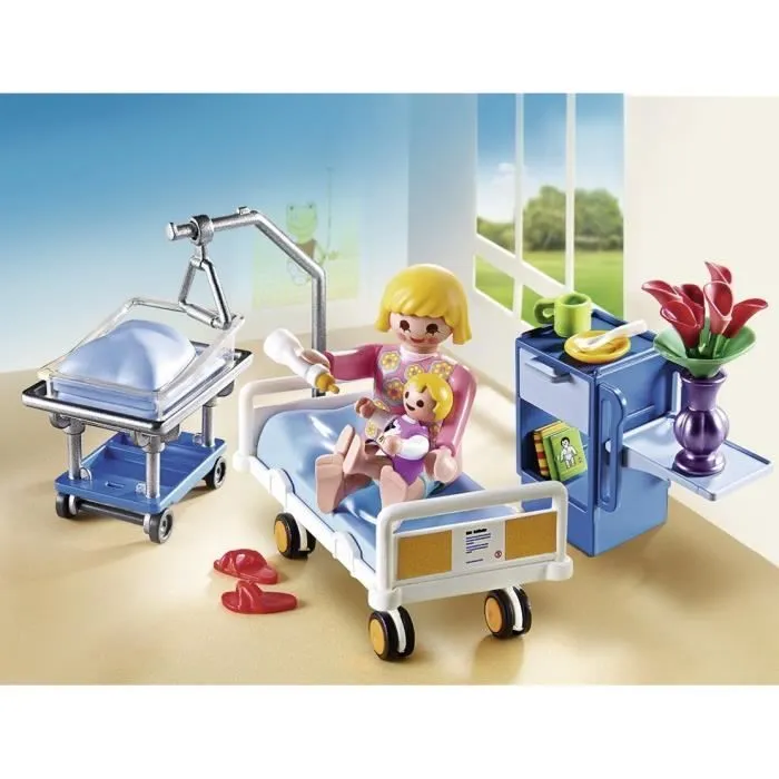 PLAYMOBIL - City Life - Chambre de Maternité-1