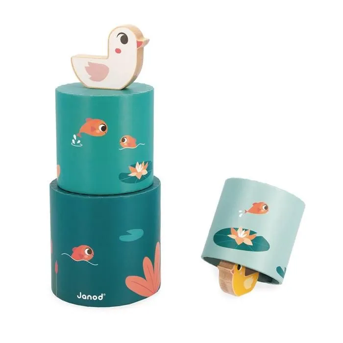 Box Jeux Bébé 1 An - 4 Jouets d'éveil adaptés - Jeu Sensoriel Bébé - Forme à l'Eveil du Nouveau-Né-5