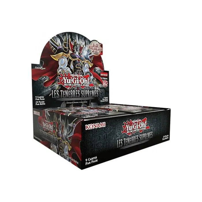 Boosters - Yu Gi Oh - Les Ténèbres Suprêmes - 24 Boosters - Pour enfants à partir de 6 ans - Mixte-0