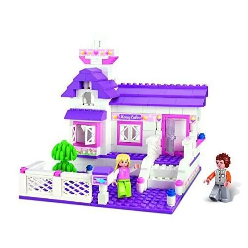 Jeu de construction - Sluban - M38-B0156 - Jaune - Montage facile - Pour filles à partir de 4 ans-0