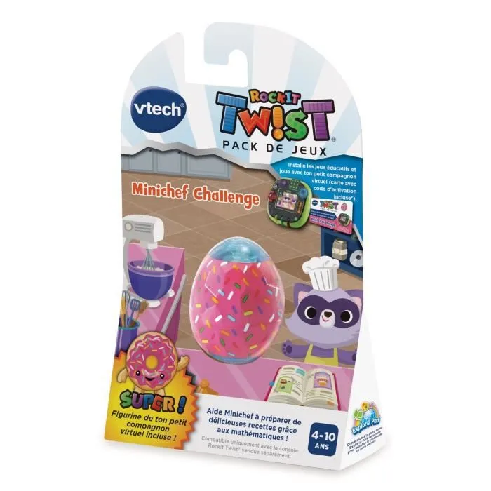 Jeu éducatif VTECH RockIt Twist - Jeu Minichef Challenge - 4 à 10 ans - Apprentissages mathématiques-1