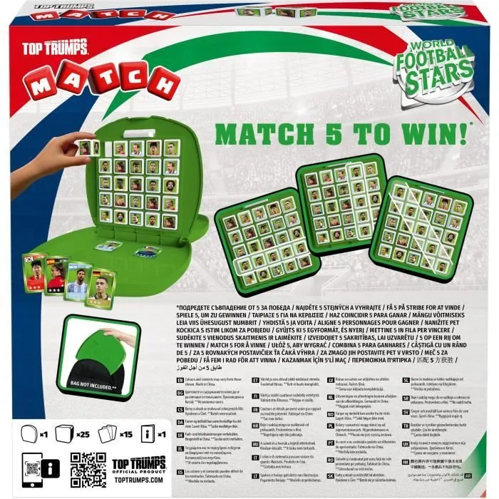 MATCH World Football Stars 2025 - Jeu de société - WINNING MOVES-2