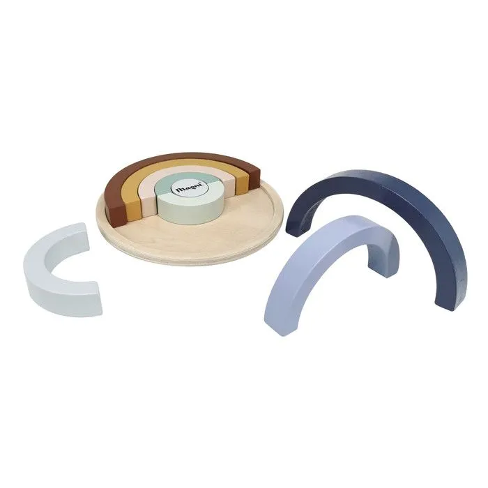 Jouet en bois Puzzle Arc en ciel-3
