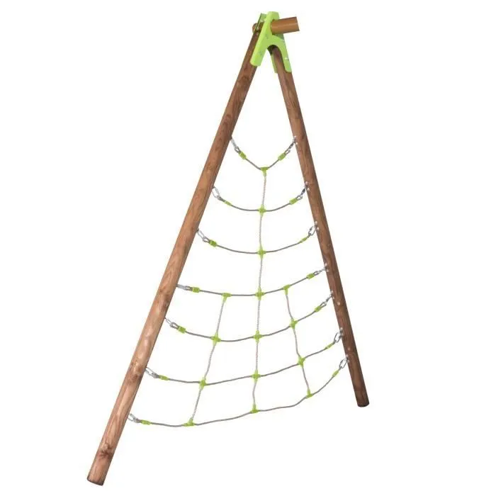 Filet d'escalade - TRIGANO - Kit Pirate T'Spieder pour portique 2,30m - Installation facile-1