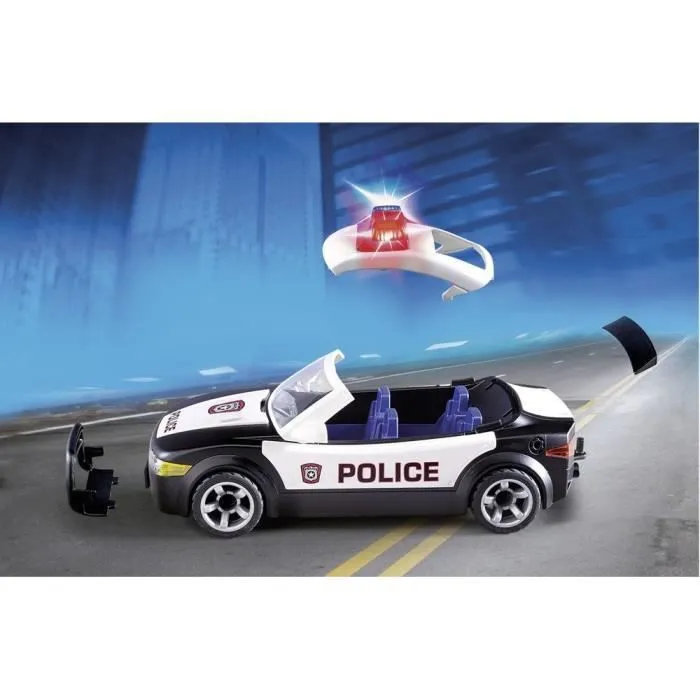 Voiture de Police - PLAYMOBIL - City Action - 5673 - Mixte - Blanc - 4 ans et plus-2