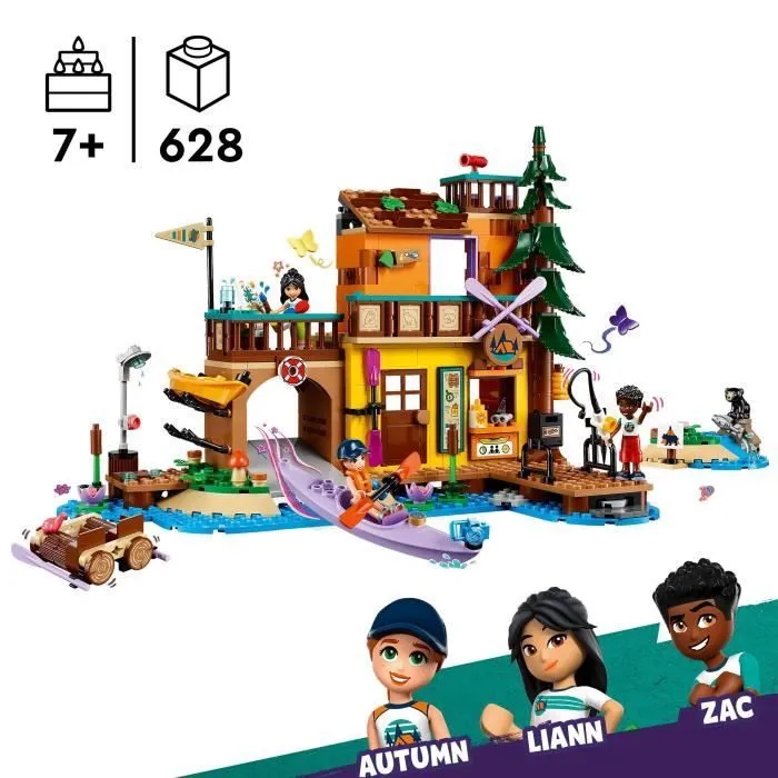 LEGO® Friends 42626 Sports aquatiques à la base d’aventure - Jouet de construction-1