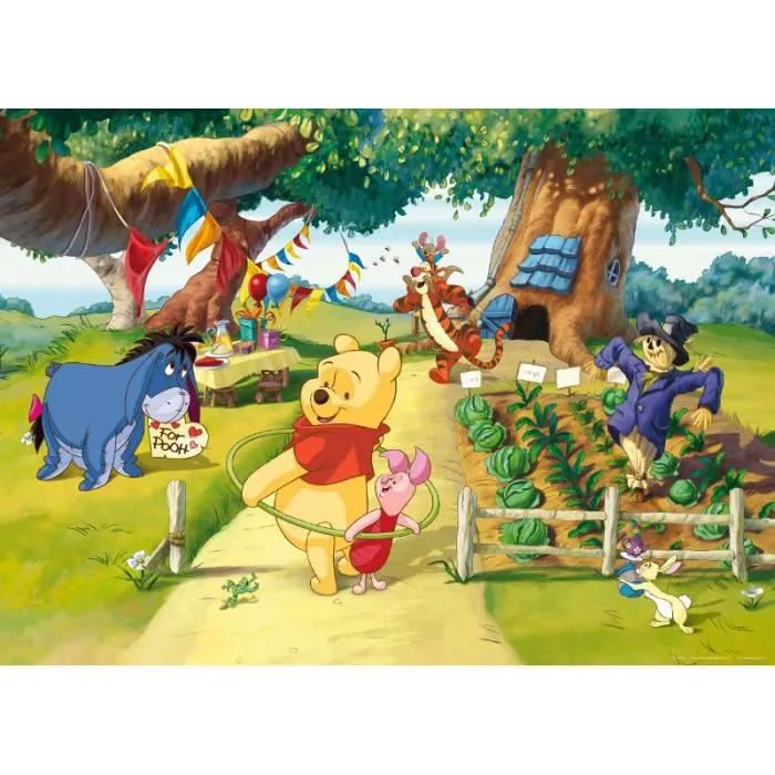 Poster XXL - Disney - Winnie l'Ourson - H 115 x L 160 cm - Décoration murale - Anniversaire-0