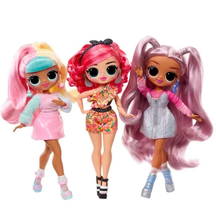 L.O.L. Surprise OMG Sweet Nails™ - Bar à ongles - Poupée mannequin Kitty K Café - Thème Café - A partir de 4 ans-5