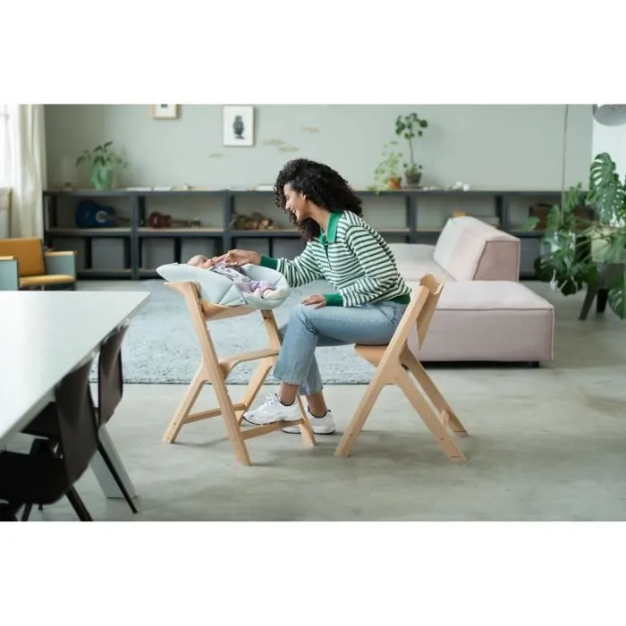 MAXI COSI Nesta Chaise haute bois évolutive, De la naissance à 99 ans, White-5