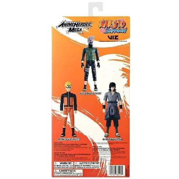 Figurine Anime Heroes articulée - BANDAI - Naruto Shippuden - Kakashi Hatake Mega - 30 cm-6