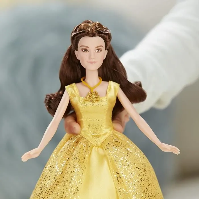 DISNEY PRINCESSES - BELLE - Poupée chantante 30cm-1