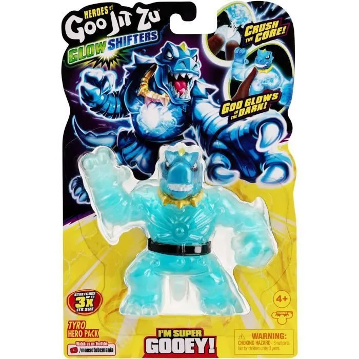 Figurines 11cm Glow Shifters - MOOSE TOYS - GOO JIT ZU Saison 5 - Pour Enfant de 4 ans et plus - Garantie 2 ans - Modèle aléatoire-2
