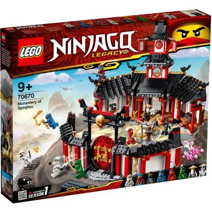 Lego 70670 Le Monastère de Spinjitzu-0