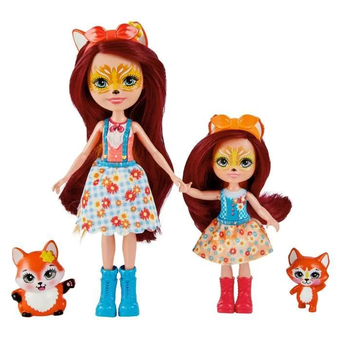 Enchantimals - Felicity Renard Et Petite Soeur - Poupée-0