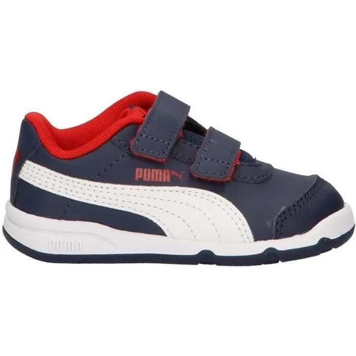 Chaussures de sport pour Garçon et Fille PUMA 192523 STEPFLEEX 03 PEACOAT-WHITE-0