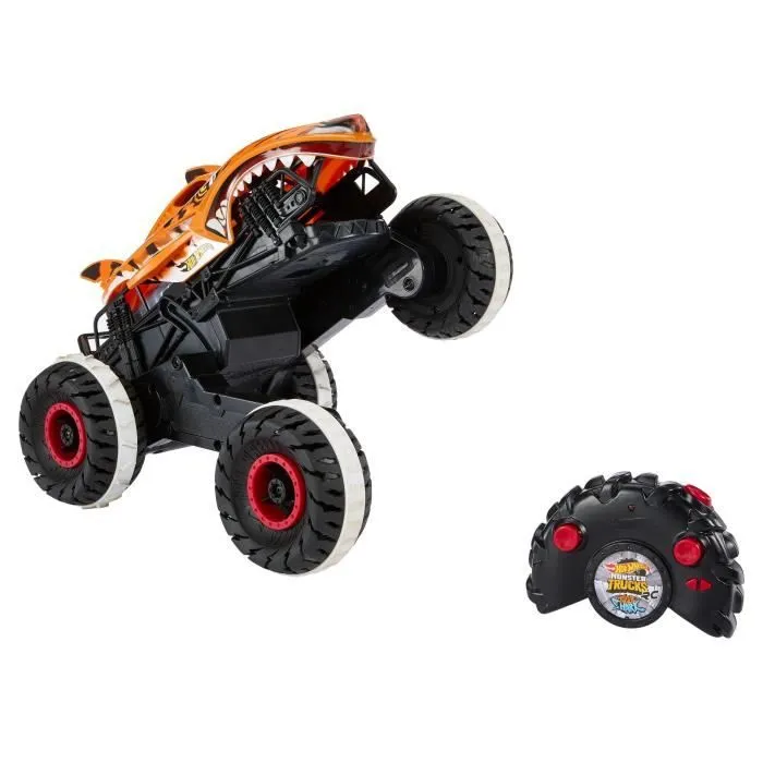 Hot Wheels®-Monster Trucks-L’Inarrêtable Tiger Shark-Véhicule RC HGV87-1
