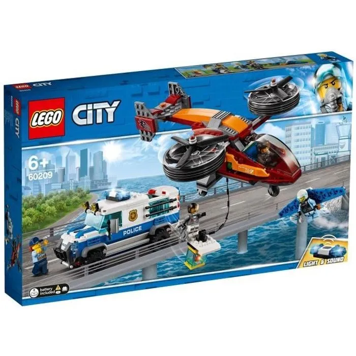 LEGO® City 60209 La police et le vol de diamant-0