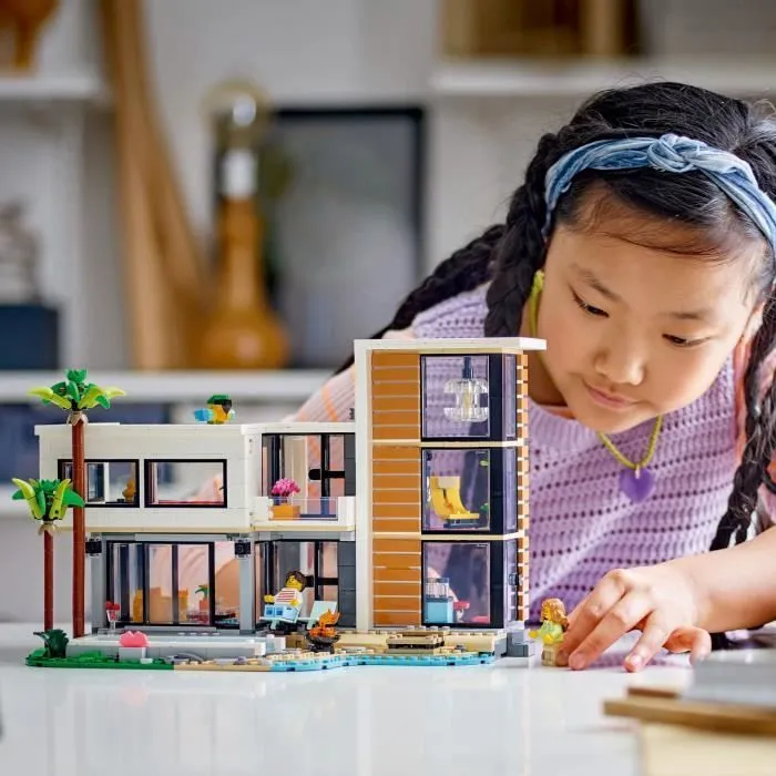 LEGO® Creator 31153 La maison moderne - À transformer en immeuble de 3 étages ou en chalet-4