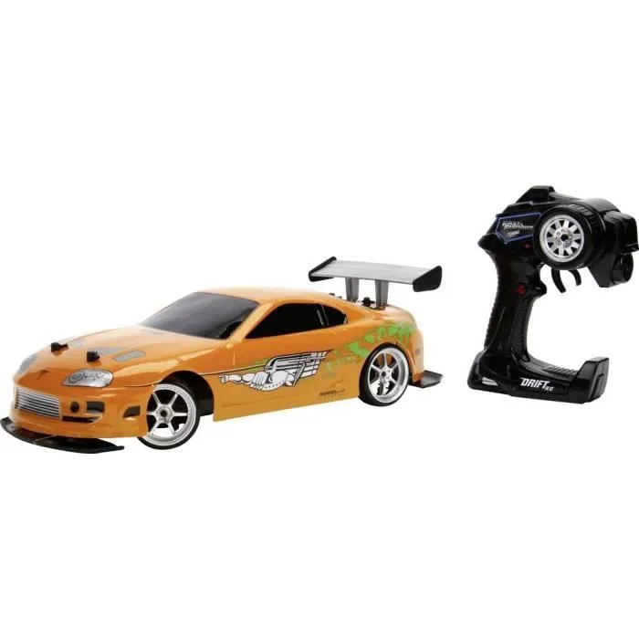 Voiture RC électrique - JADA TOYS - Fast and Furious 1995 Toyota - 4 roues motrices - Blanc-0