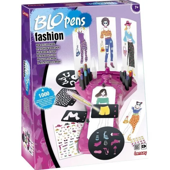 Blopens Fashion - Lansay - Mon Atelier Mode - Effet aérographe - Personnalisation-3