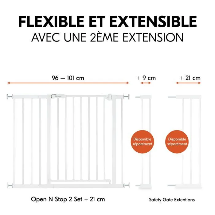 Barriere de securite bebe Hauck - H-59760-3