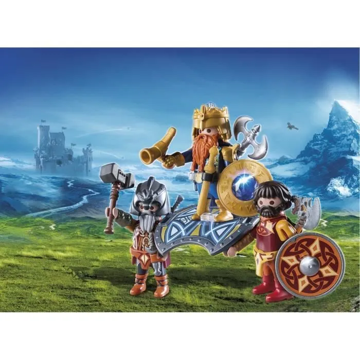 PLAYMOBIL - Knights - Roi des nains - Nouveauté 2019 - Mixte - A partir de 5 ans-1