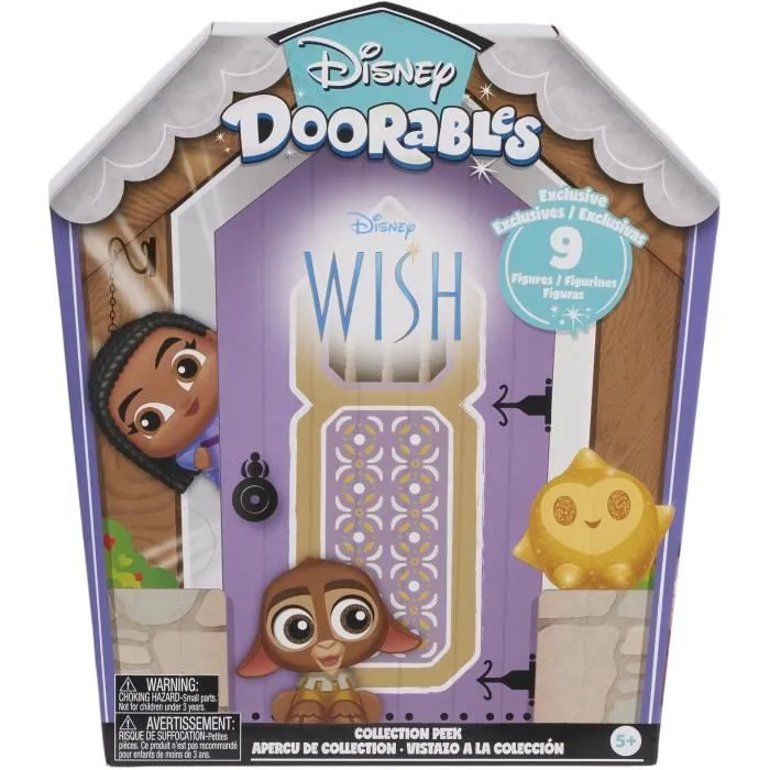 Figurines à collectionner - DISNEY - Coffret Collector Wish - 9 figurines exclusives dont 1 rare-0