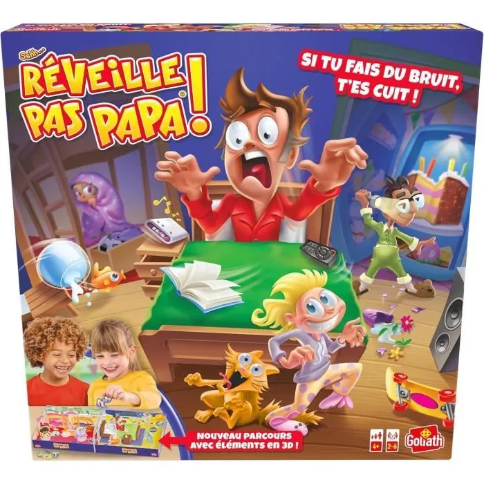 Goliath - Réveille Pas Papa - Jeu d'enfants-0