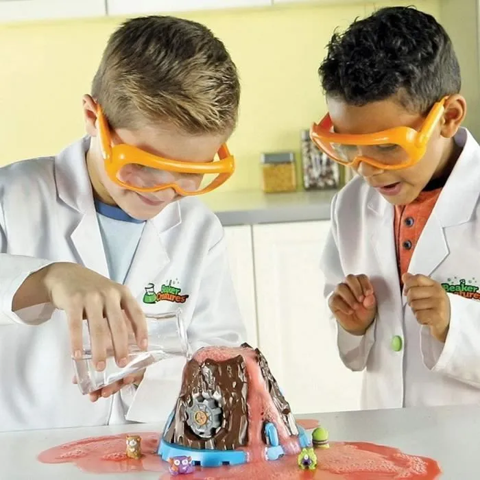 Learning Resources Resources- Volcan en éruption pour uf à réaction Beaker Creatures de, - LER3827-3
