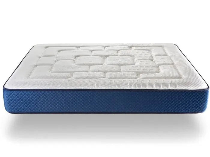 Matelas 90X190 MEMOLATEX Épaisseur 25 CM Mousse HR et Látex,Ferme, 2 Face été/hiver-1
