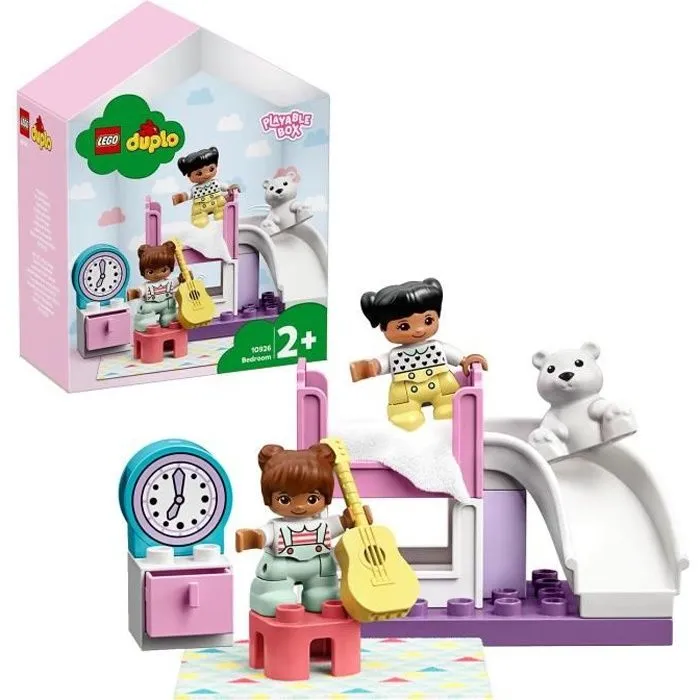Jouet de construction - LEGO® - 10926 - Chambre - 2 figurines - 16 pièces - 3 ans et plus-0