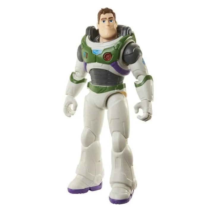 Figurine Buzz l'Éclair Ranger de l'Espace Alpha - MATTEL - 30cm - Multicolore - Extérieur-0