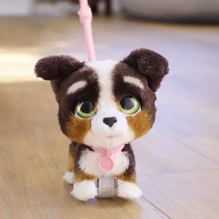 Jouet interactif - FURREAL FRIENDS - Chiot Grand Marcheur 23 cm - Animal interactif avec laisse-3