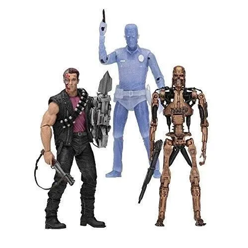 Figurine d'action - NECA - T-1000 - Terminator - 18cm-0