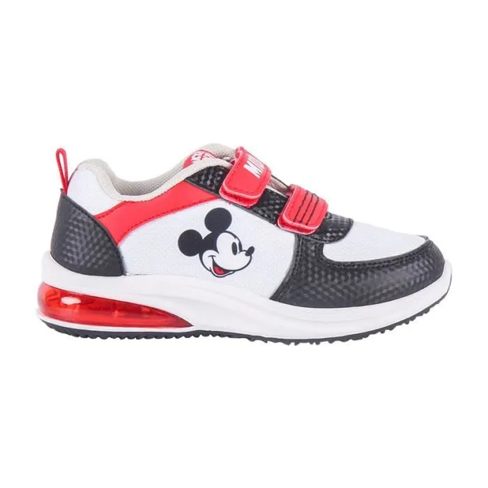 Baskets enfant Cerda Mickey - semelle PVC lumineuse - gris - pointure 28-1