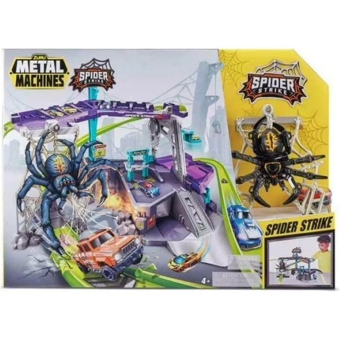 Circuit Voiture - Metal Machines - Spider Strike (+ 1 voiture)-0