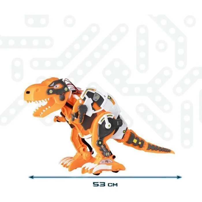 Xtrem Bots - T Rex Dinobot, Dinosaure Robot Jouet, Robot Dinosaure Programmable, Robot Enfant, Tyrannosaure Et Robot Géant-3