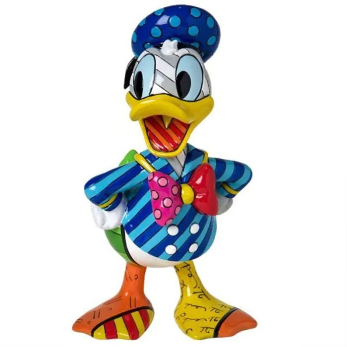 Figurine Donald - Disney - Collection Roméro Britto - 20 cm-0