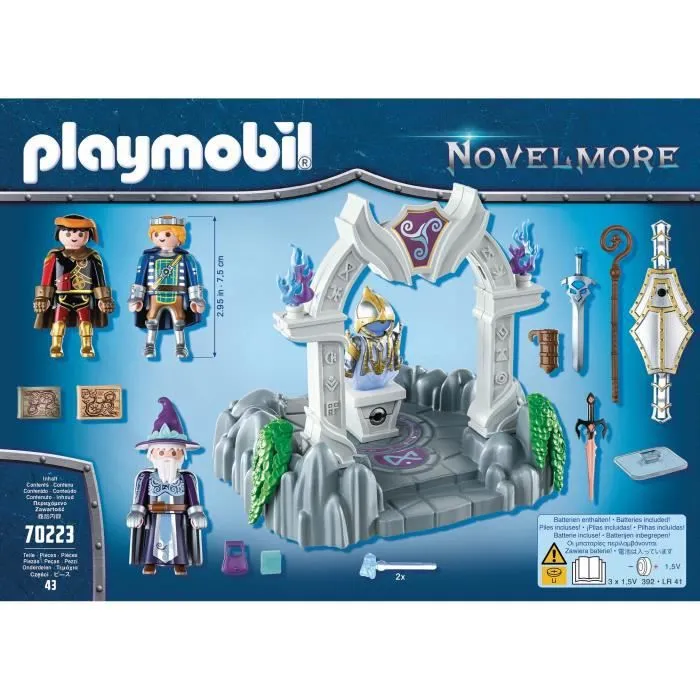 PLAYMOBIL - 70223 - Novelmore - Temple du temps - Baliste - 3 personnages inclus-1