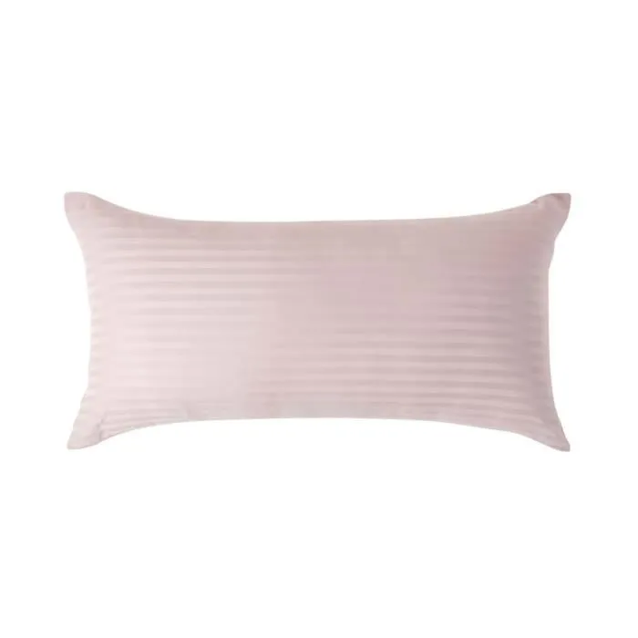 Taie d'oreiller - Homescapes - Violet - 100% coton égyptien - 330 fils - 40 x 80 cm-0