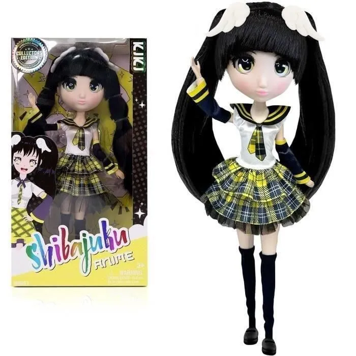 Grande Poupée Kawai style Japon 30 cm - Poupée Kiki - BANDAI - Licence Officielle Shibajuku Anime-0