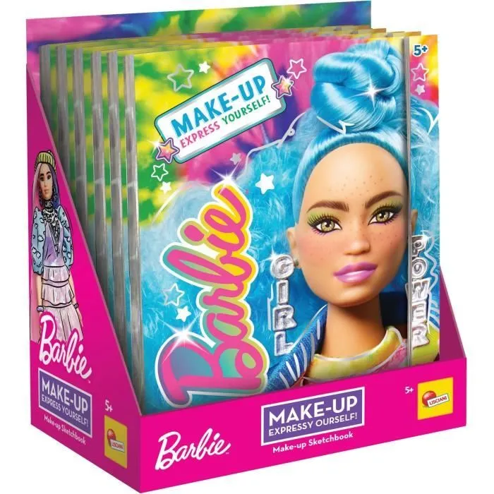 Sketchbook - Barbie Sketch Book Make Up - Lisciani - Pour Apprendre et Se Maquiller-5