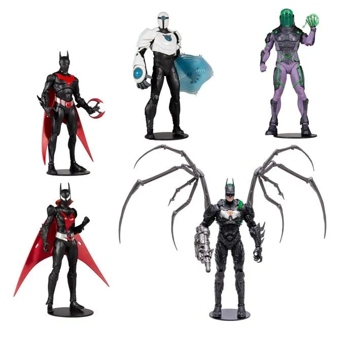 Mcfarlane - TM15440 - Toys DC Multiverse Pack 5 Figurines Build-A Batman Beyond 15 cm-0