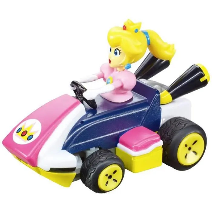 Voiture de course électrique pour débutant Carrera RC 370430006P Peach - Jaune et rose - Intérieur-0