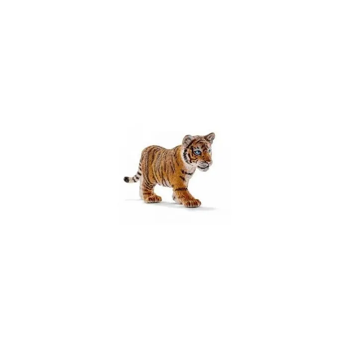 Figurine SCHLEICH - Bébé tigre du Bengale - Animal de la savane - A partir de 3 ans-0